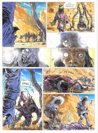 extrait bande-dessinee Buffalo runner