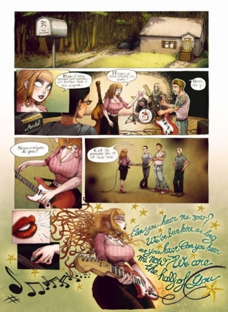 extrait bande-dessinee Burlesque Girrrl T1