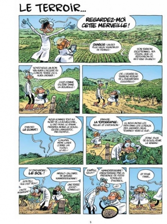 extrait bande-dessinee Le vin