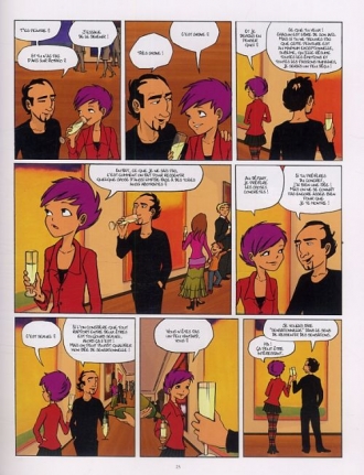 extrait bande-dessinee Calinée sous X