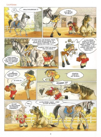 extrait bande-dessinee Poney game