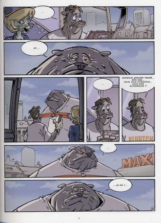 extrait bande-dessinee L'ombre de la bête