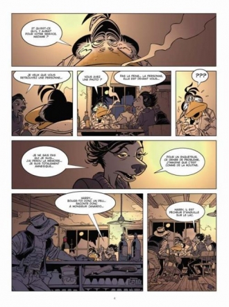 extrait bande-dessinee Mort sur le lac