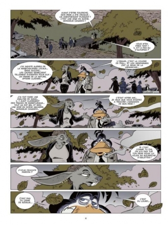 extrait bande-dessinee La Mort aux yeux verts