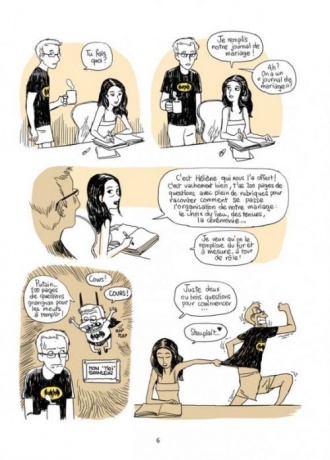 extrait bande-dessinee Carnets de mariage