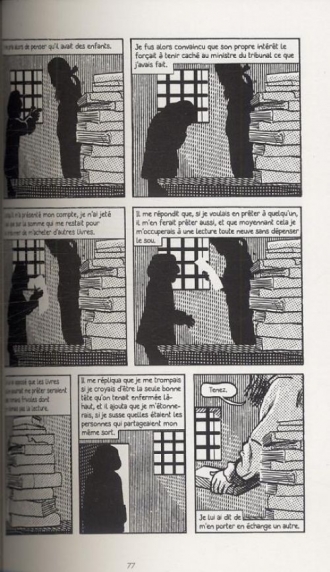 extrait bande-dessinee Histoire de ma fuite