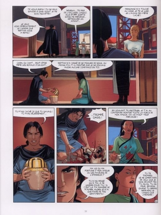 extrait bande-dessinee Le réveil d'une déesse