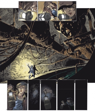 extrait bande-dessinee Le diable vert