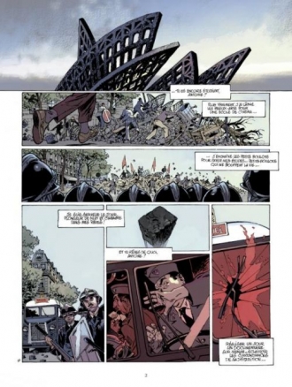 extrait bande-dessinee Sous les pavés, les entrailles