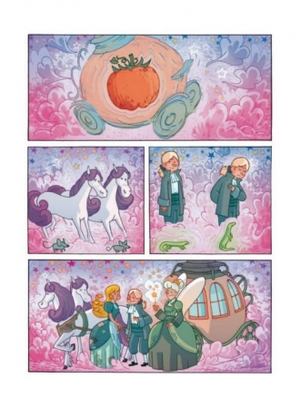 extrait bande-dessinee Cendrillon