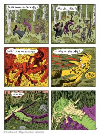 extrait bande-dessinee Chagall en Russie T1