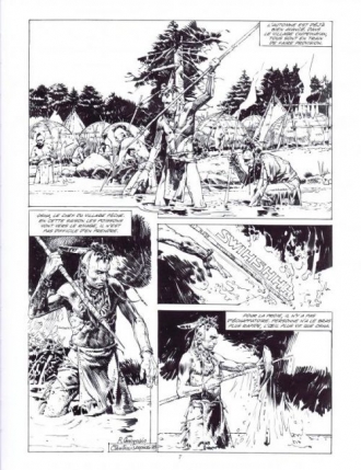 extrait bande-dessinee Chaman