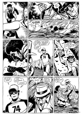 extrait bande-dessinee Château de sable