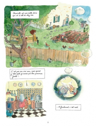 extrait bande-dessinee Chaussette