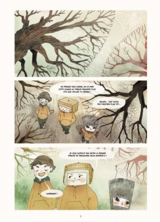extrait bande-dessinee Chemin perdu T1