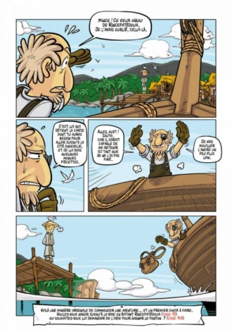 extrait bande-dessinee La cité ensevelie