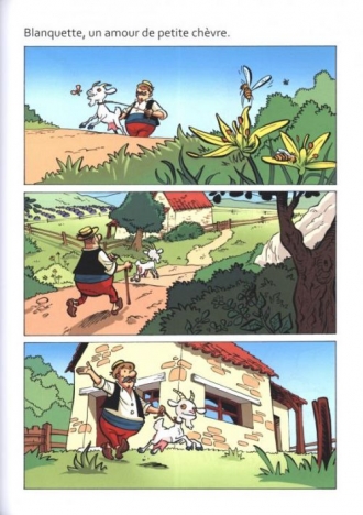 extrait bande-dessinee Chèvre de M. Seguin