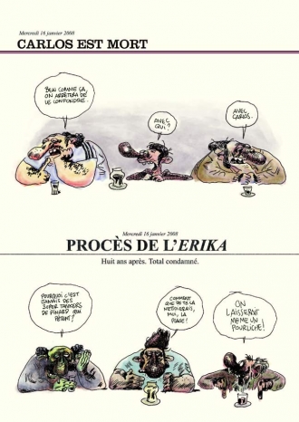 extrait bande-dessinee Une année vue du zinc