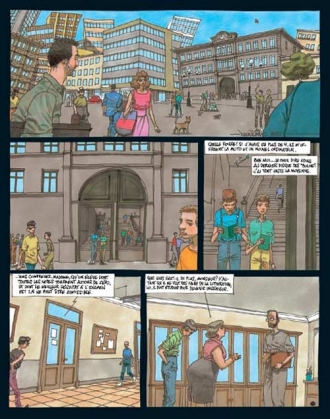 extrait bande-dessinee Un monde barbare