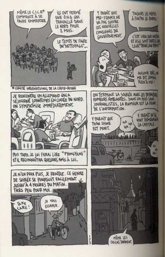 extrait bande-dessinee Chroniques birmanes