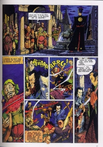 extrait bande-dessinee Le signe des Ténèbres.