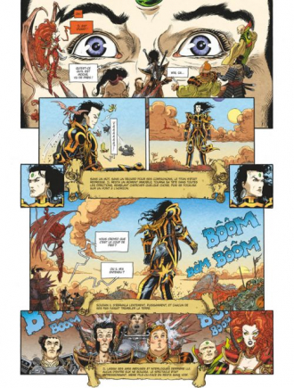 extrait bande-dessinee Le trône d'Opale