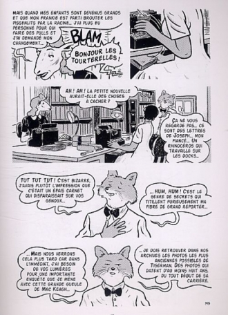 extrait bande-dessinee L'étrange passe-temps du commandant Bigoodee