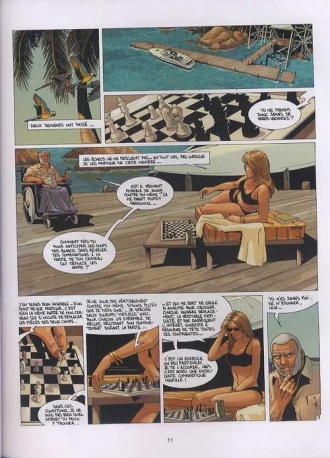 extrait bande-dessinee Le désert blanc