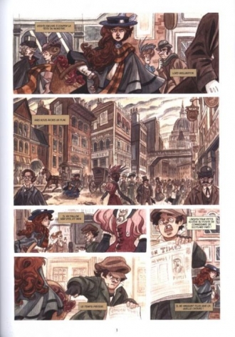 extrait bande-dessinee A la croisée des chemins