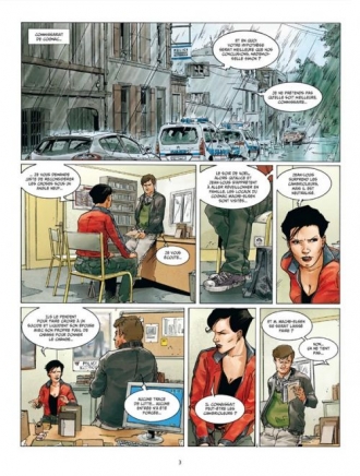 extrait bande-dessinee Un mort dans l'arène