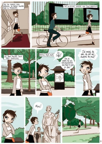 extrait bande-dessinee Comédie d'amour