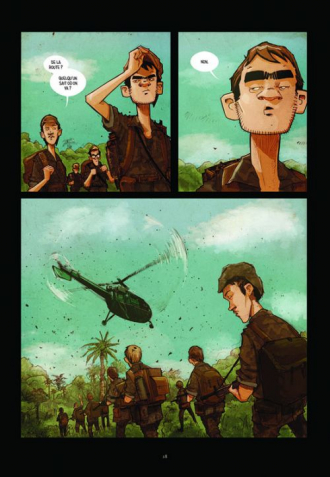 extrait bande-dessinee Commando vampires