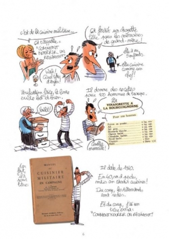 extrait bande-dessinee Comment nourrir un régiment