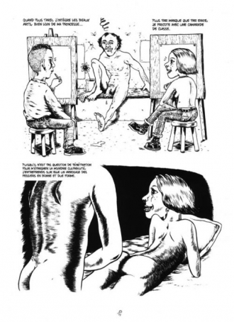 extrait bande-dessinee Confessions d'un puceau