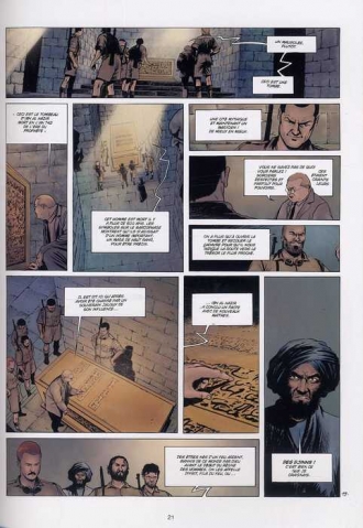 extrait bande-dessinee Les larmes du désert