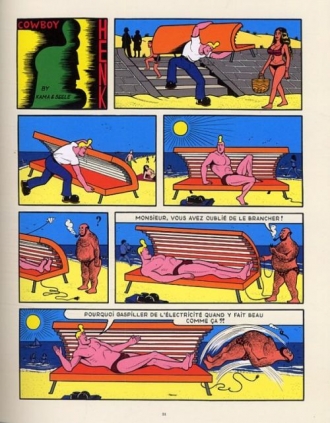 extrait bande-dessinee Cowboy Henk