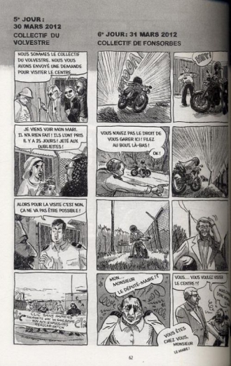 extrait bande-dessinee Centre de Rétention Administrative