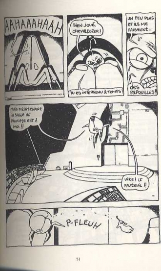 extrait bande-dessinee Croisière cosmos