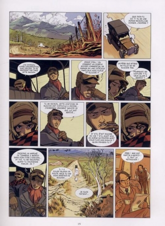 extrait bande-dessinee 1914 : Le réveil