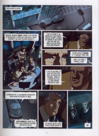 extrait bande-dessinee Le guerrier
