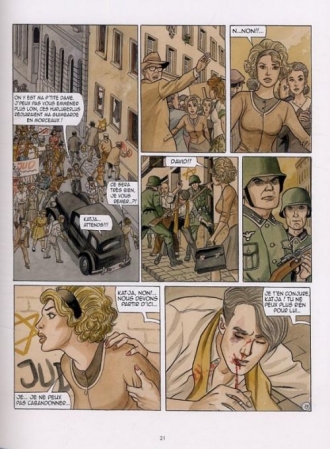 extrait bande-dessinee D'encre et de sang T1