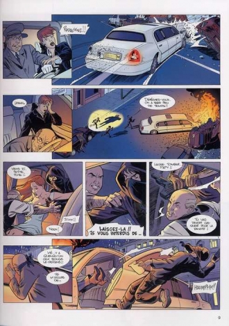 extrait bande-dessinee Protection rapprochée