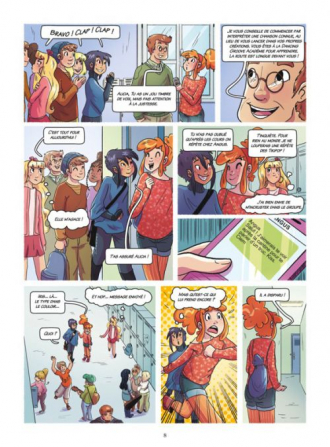 extrait bande-dessinee Un casting sous haute tension