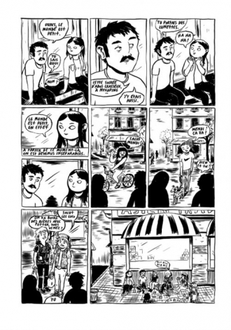 extrait bande-dessinee Dans le noir