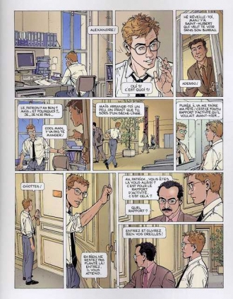 extrait bande-dessinee La chute d'un trader