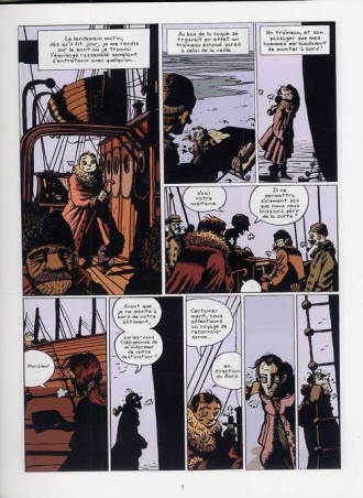 extrait bande-dessinee De Mary Shelley frankenstein T1