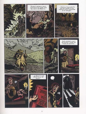 extrait bande-dessinee De Mary Shelley frankenstein T3