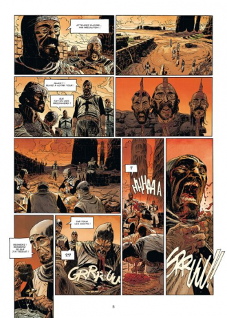 extrait bande-dessinee Le calice