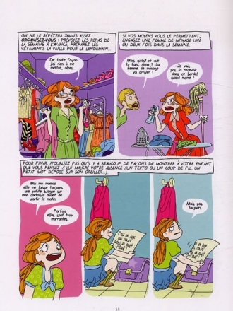 extrait bande-dessinee Débordée, moi ? Plus jamais ! T1