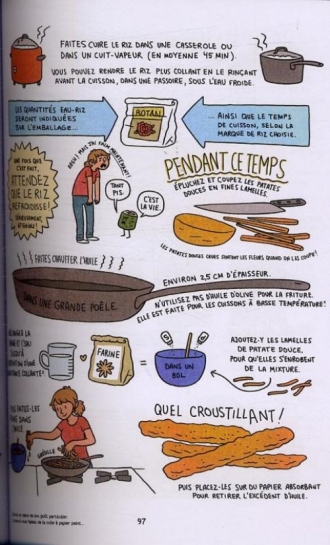 extrait bande-dessinee Délices, ma vie en cuisine